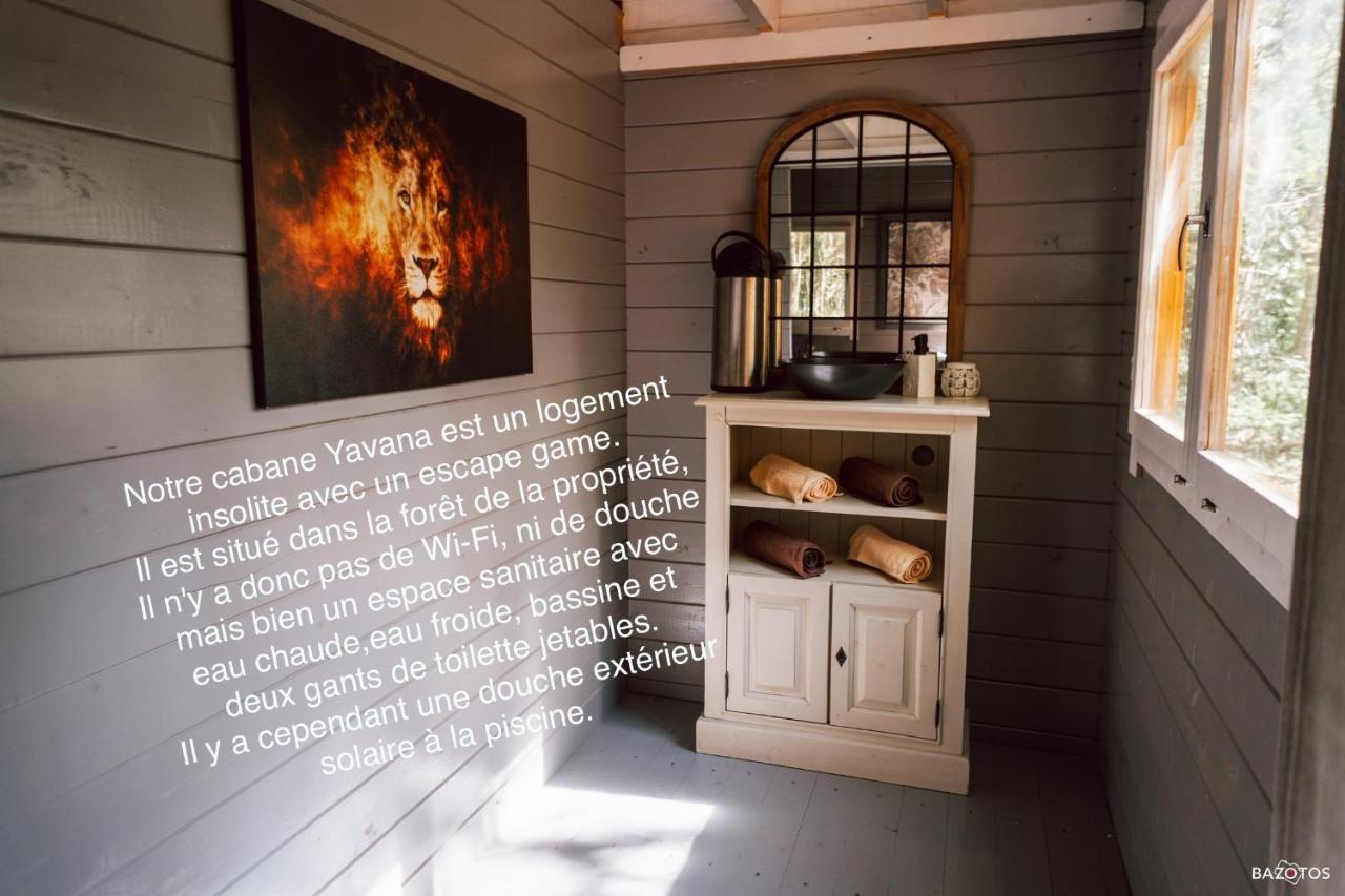Cabane Insolite Avec Escape Game Saint-Évarzec Eksteriør bilde