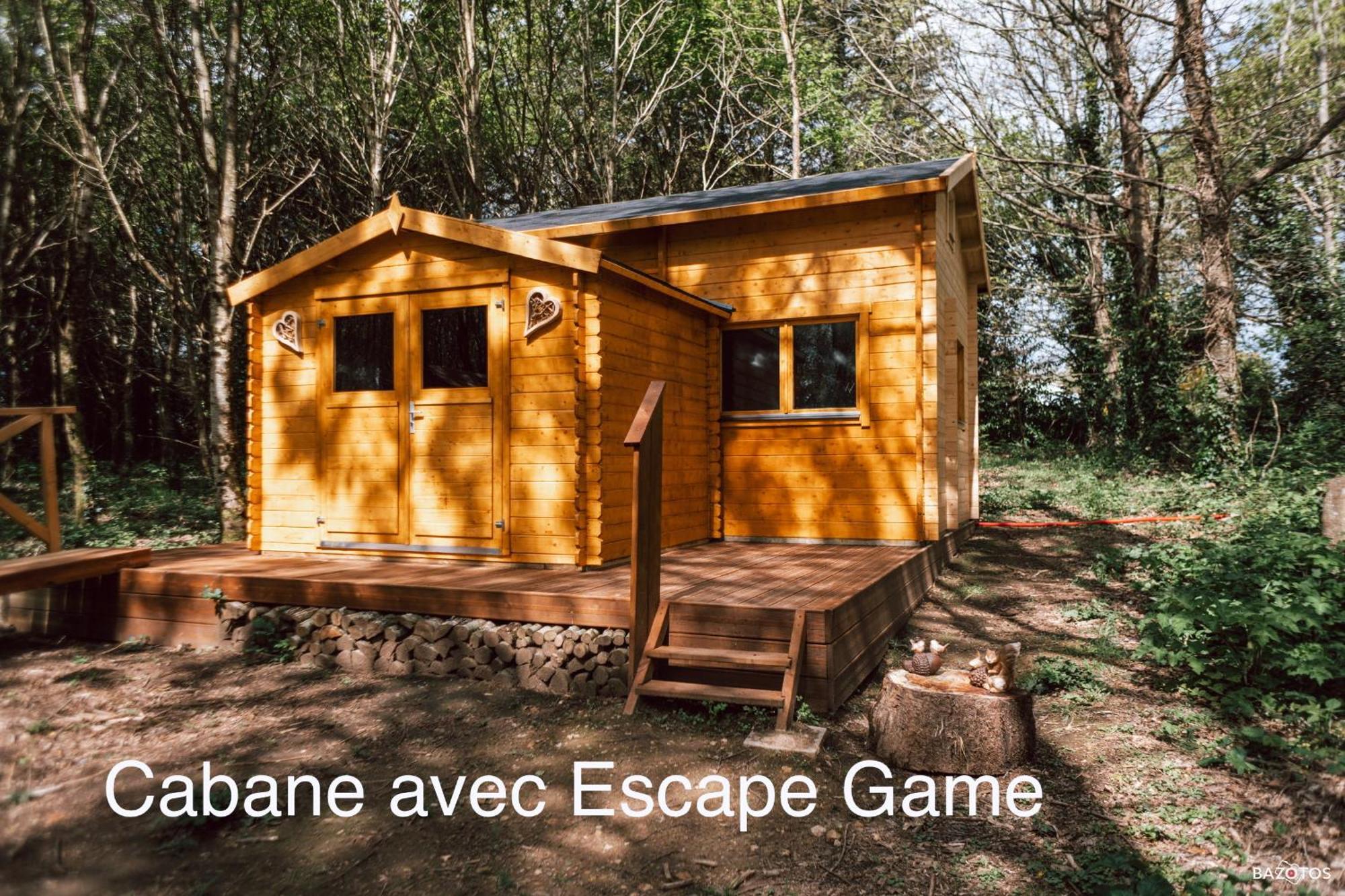 Cabane Insolite Avec Escape Game Saint-Évarzec Eksteriør bilde
